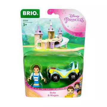 Disney Princess Belle & vagn Tågbanor;Tåg, vagnar & fordon - bild 1 - Ravensburger