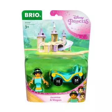 Disney Princess Jasmine & vagn Tågbanor;Tåg, vagnar & fordon - bild 1 - Ravensburger