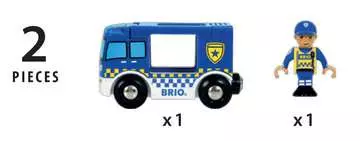 Polisbil Tågbanor;Tåg, vagnar & fordon - bild 5 - Ravensburger