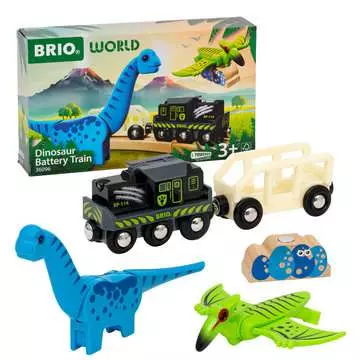 Batteridrivet tåg med dinosaurier Tågbanor;Tåg, vagnar & fordon - bild 2 - Ravensburger