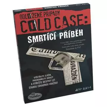 ThinkFun Odložené případy: Smrtící příběh Hry;Hlavolamy a logické hry - obrázek 1 - Ravensburger
