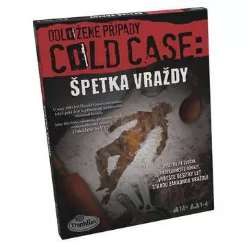 ThinkFun Odložené případy: Špetka vraždy Hry;Hlavolamy a logické hry - obrázek 1 - Ravensburger