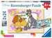 Disney s favorite puppies 2x24p Puslespill;Barnepuslespill - bilde 1 - Ravensburger