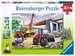 Stavby a vozidla 2x24 dílků 2D Puzzle;Dětské puzzle - obrázek 1 - Ravensburger