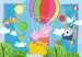 Prasátko Peppa: Peppino dobrodružství 2x12 dílků 2D Puzzle;Dětské puzzle - obrázek 2 - Ravensburger
