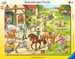 Na koňské farmě 40 dílků 2D Puzzle;Dětské puzzle - obrázek 1 - Ravensburger