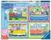 Puzzle 4x42p Peppa Pig Puzzles;Puzzle Infantiles - imagen 1 - Ravensburger