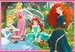 Puzzle dla dzieci 2D: Świat Księżniczek Disney 2x12 elementów Puzzle;Puzzle dla dzieci - Zdjęcie 3 - Ravensburger
