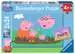 Puzzles 2x24 p - La vie de famille / Peppa Pig Puzzle;Puzzle enfants - Image 1 - Ravensburger