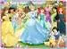 Disney Princezny 100 dílků 2D Puzzle;Dětské puzzle - obrázek 3 - Ravensburger