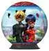 Puzzle-Ball Miraculous: Kouzelná Beruška a Černý kocour 72 dílků 3D Puzzle;3D Puzzle-Balls - obrázek 2 - Ravensburger