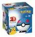 Puzzle-Ball Pokémon: Poké Ball modro-červený 54 dílků 3D Puzzle;3D Puzzle-Balls - obrázek 1 - Ravensburger