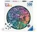 Puzzle rond 500 p - Champignons (Circle of Colors) Puzzle;Puzzles adultes - Image 1 - Ravensburger