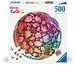 Puzzle rond 500 p - Coquillages (Circle of Colors) Puzzle;Puzzles adultes - Image 1 - Ravensburger