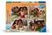 Disney: Vaiana 4x100 dílků 2D Puzzle;Dětské puzzle - obrázek 1 - Ravensburger