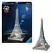 Eiffel Tower Light Up 3D Puzzle , 216pc 3D Puzzle®;Muodot - Kuva 3 - Ravensburger