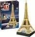 Eiffel Tower Light Up 3D Puzzle®;Natudgave - Billede 3 - Ravensburger