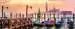 Gondoly v Benátkách 1000 dílků Panorama 2D Puzzle;Puzzle pro dospělé - obrázek 2 - Ravensburger