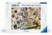 Disney Stamp Album, 2000pc Puslespill;Voksenpuslespill - bilde 1 - Ravensburger