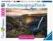 Skandinávie Vodopád Haifoss, Island 1000 dílků 2D Puzzle;Puzzle pro dospělé - obrázek 1 - Ravensburger