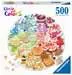 Puzzle rond 500 p - Desserts (Circle of Colors) Puzzle;Puzzles adultes - Image 1 - Ravensburger