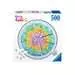 Puzzle rond 500 p - Rainbow cake (Circle of Colors) Puzzle;Puzzles adultes - Image 1 - Ravensburger