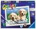 Ravensburger CreArt - Cute Puppies Arts & Craft;CreArt - bilde 1 - Ravensburger