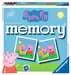 memory® Peppa Pig, Gioco Memory per Famiglie, Età Raccomandata 4+, 72 Tessere Giochi in Scatola;memory® - immagine 1 - Ravensburger