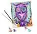 CreArt - 24x30 cm - Hibou Loisirs créatifs;Peinture - Numéro d’art - Image 5 - Ravensburger